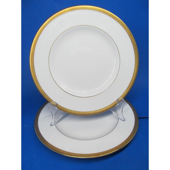 Royal Worcester Coventry 8" Salad Plates Very Good Condition Set Of 2 - Picture 7 of 13